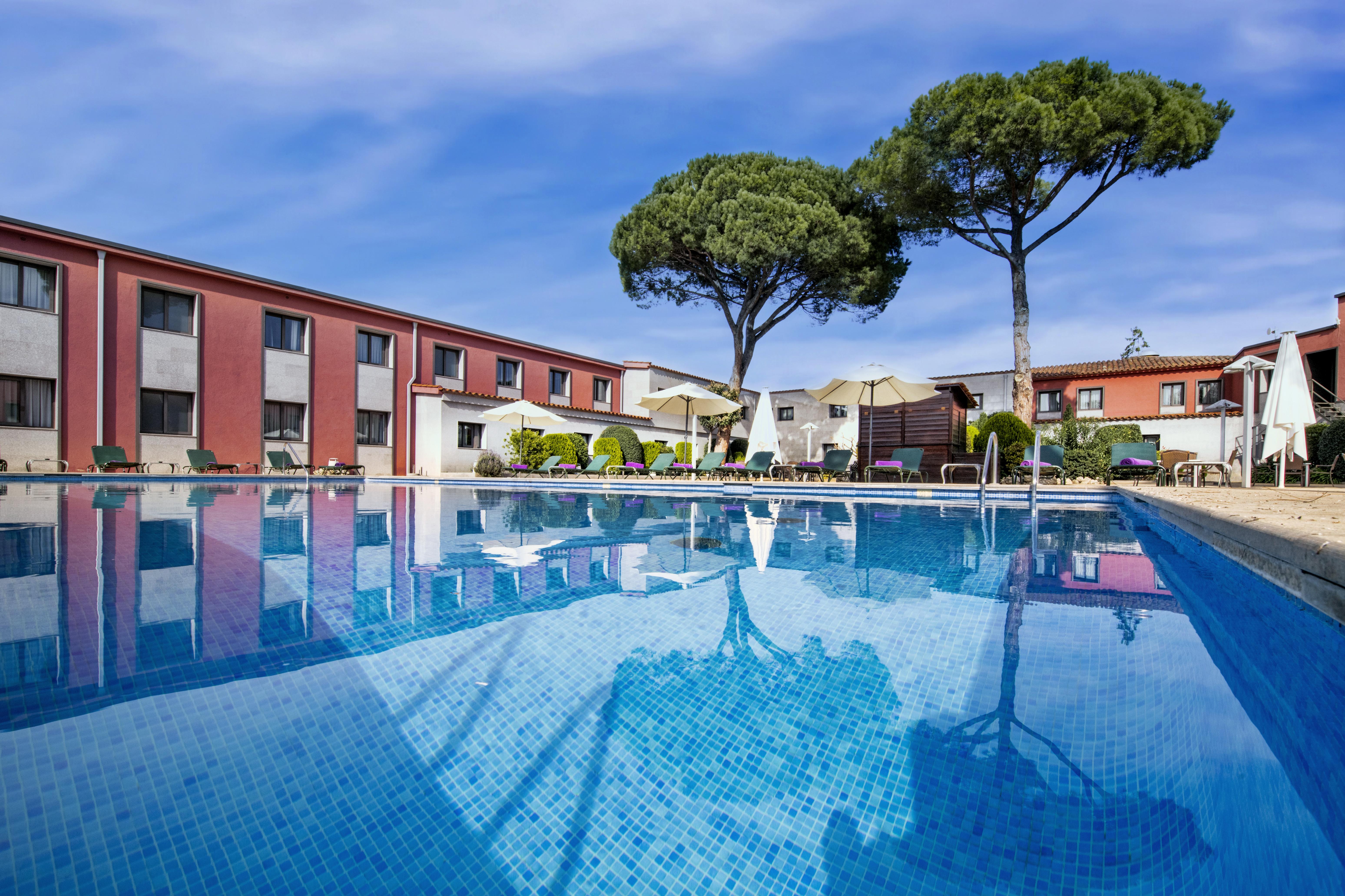 Salles Hotel Aeroport De Girona Riudellots de la Selva Exteriér fotografie